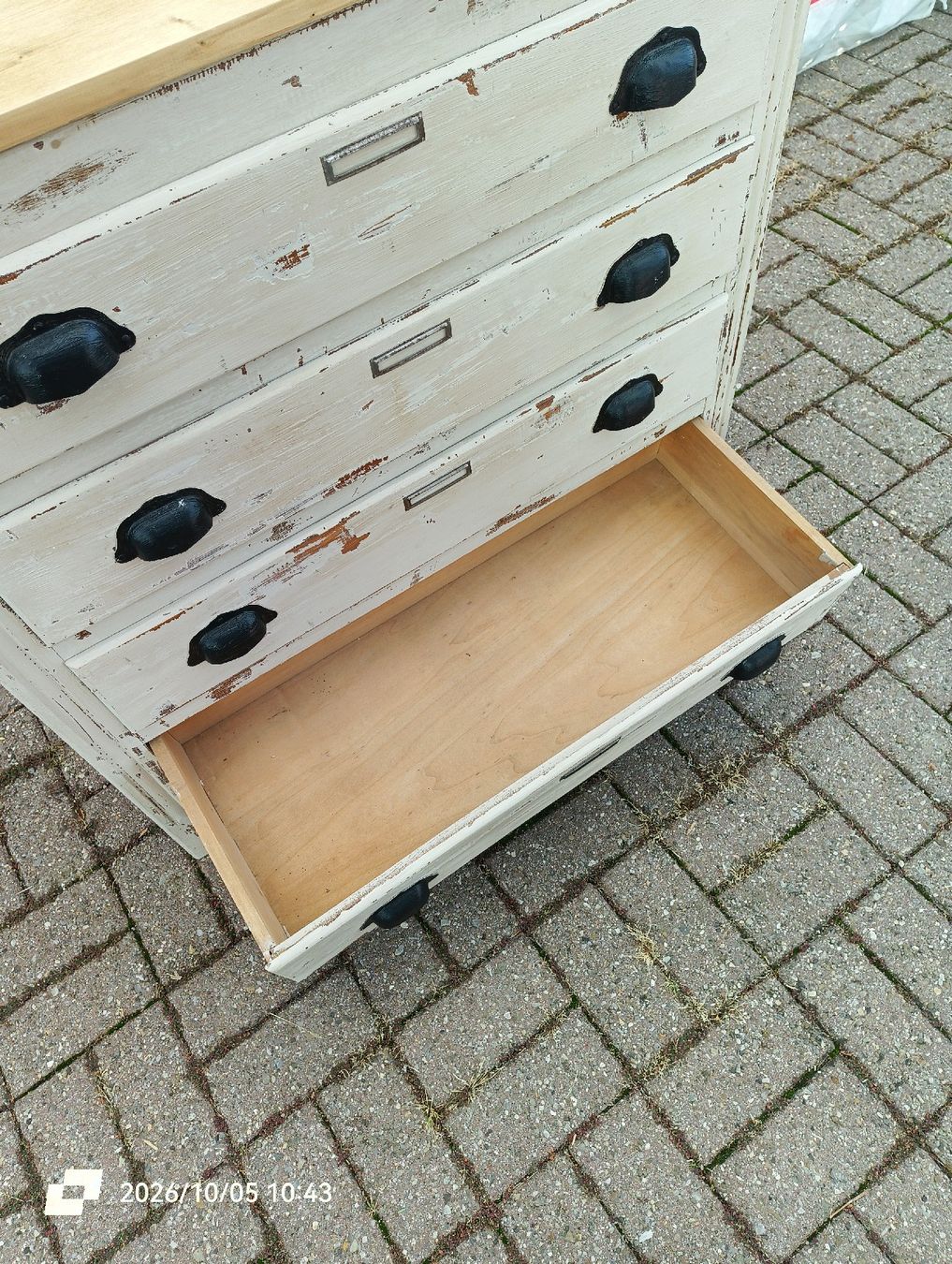 Cassettiere: Commode en bois à 4 tiroirs  – Usato da Veyrier venduto da MJ69BROC 5