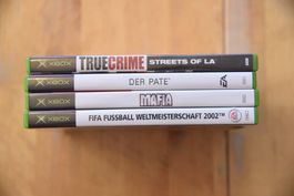 True Crime + Der Pate + MAFIA + FIFA 2002 (CIB)