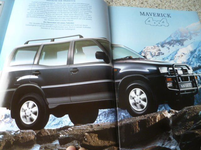 Ford Documenti: Ford Maverick Prospekt 1994 – Usato da Zofingen venduto da sosalinos01 2