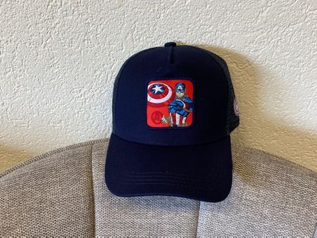 DEAL   CAPTAIN AMERICA Cap blau -  NEU