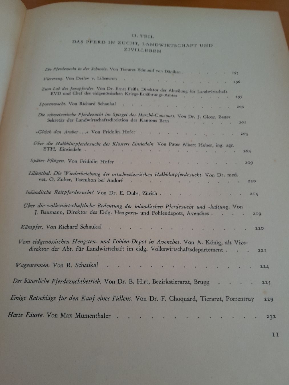 Libri: Buch  schweizer Pferde Buch 1944 – Usato da Oberglatt ZH venduto da juni02 5