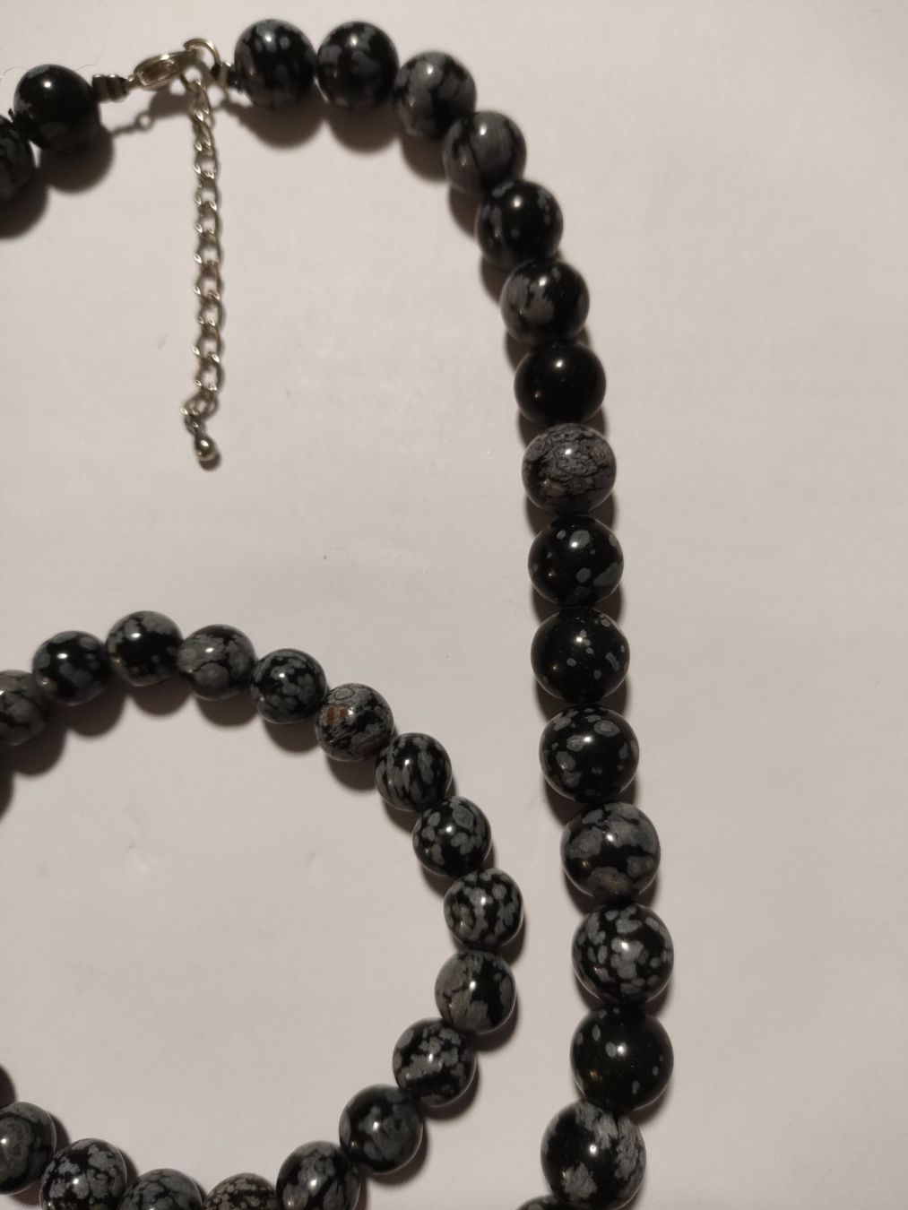 Altri gioielli: Edelstein Kette und Armband Obsidian – Nuovo e nell'imballaggio originale da Münchenbuchsee venduto da Cori1968 1