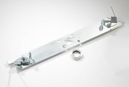 Rasenmähermesser mit Harke für Mäher mit Schnittbreite 32 cm