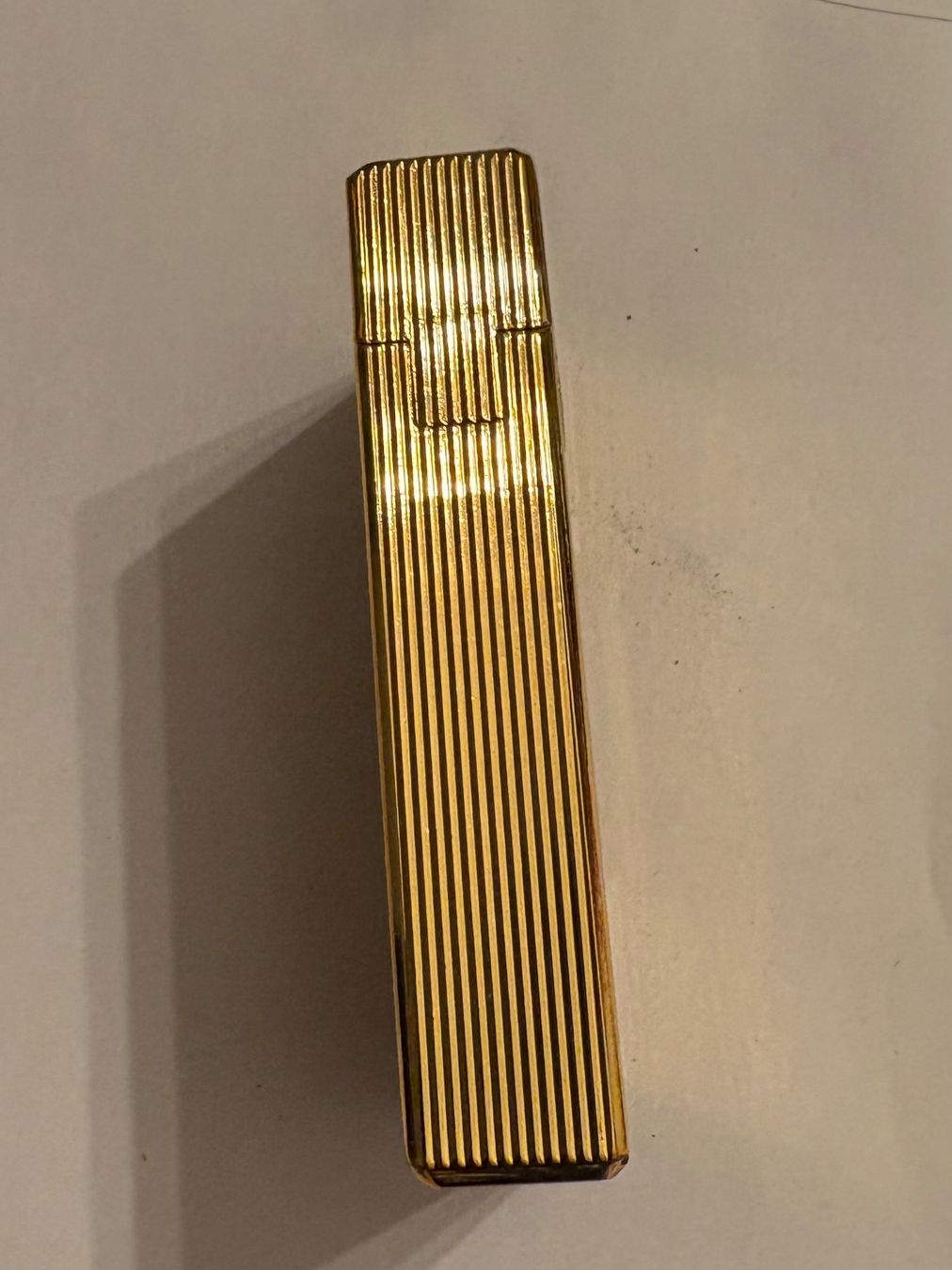 Accendini: Briquet ancien doré ,gaz – Usato da Crans  Montana venduto da proff 5