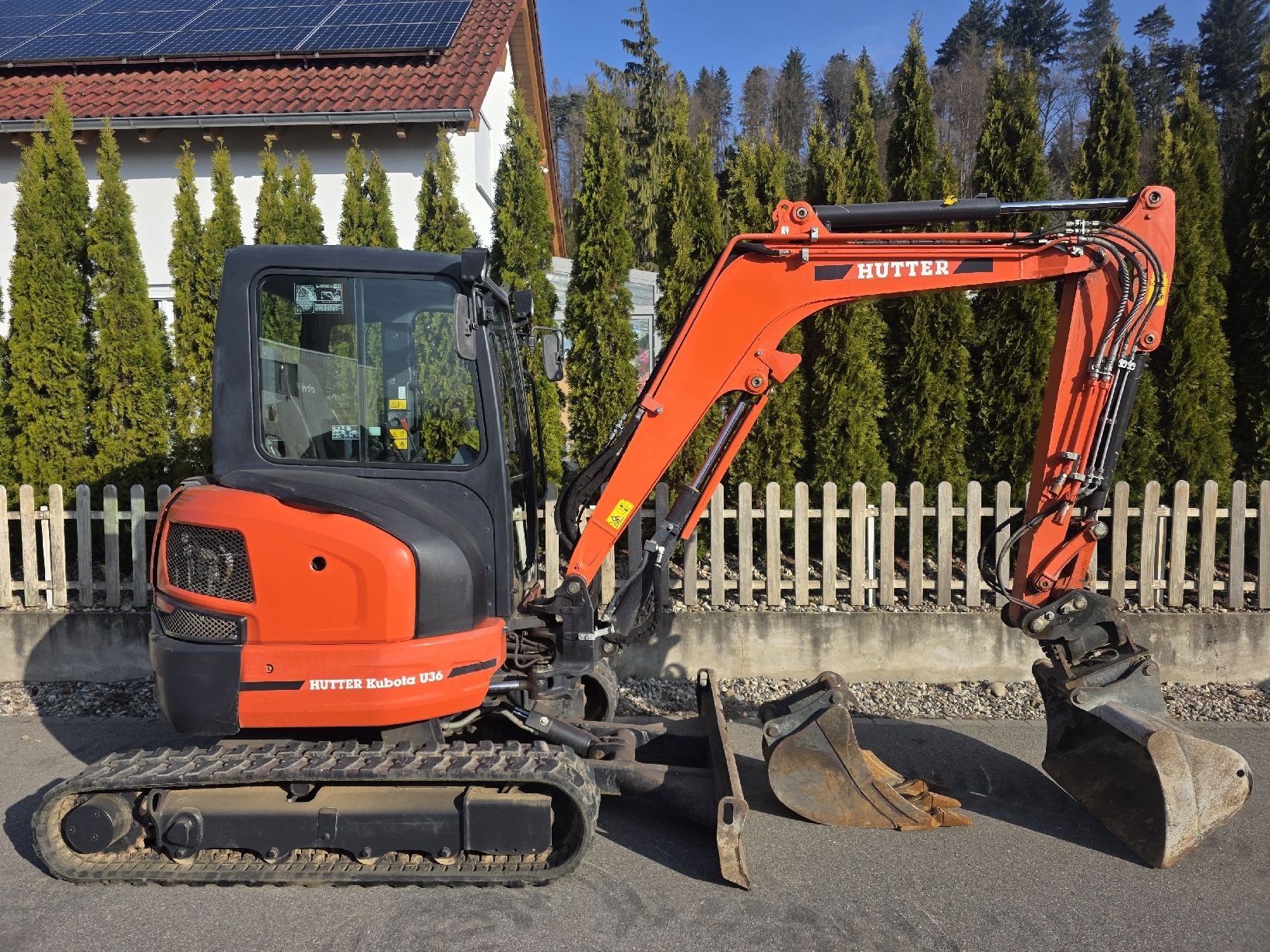 Kubota Bagger: Hutter Kubota U36 Greifer Kreis – Gebraucht aus Niedergösgen von MHNT 1