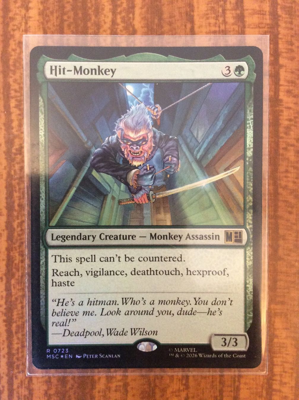 Magic The Gathering Sammelbilder & Trading cards: MTG - Hit-Monkey x1 – Neu (gemäss Beschreibung) aus Altdorf UR von Spiel-Chreisel