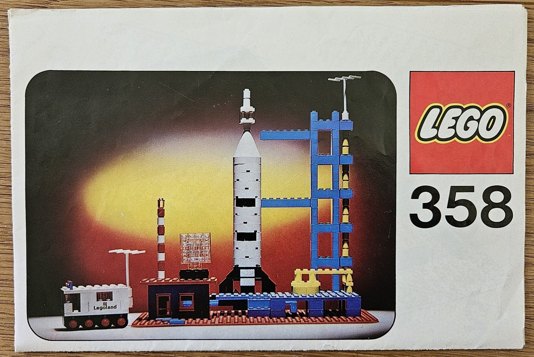 Lego Giocattoli: Lego Legoland 358 - Raketenbasis (1973) – Usato da Schaffhausen venduto da asyouwestley 1