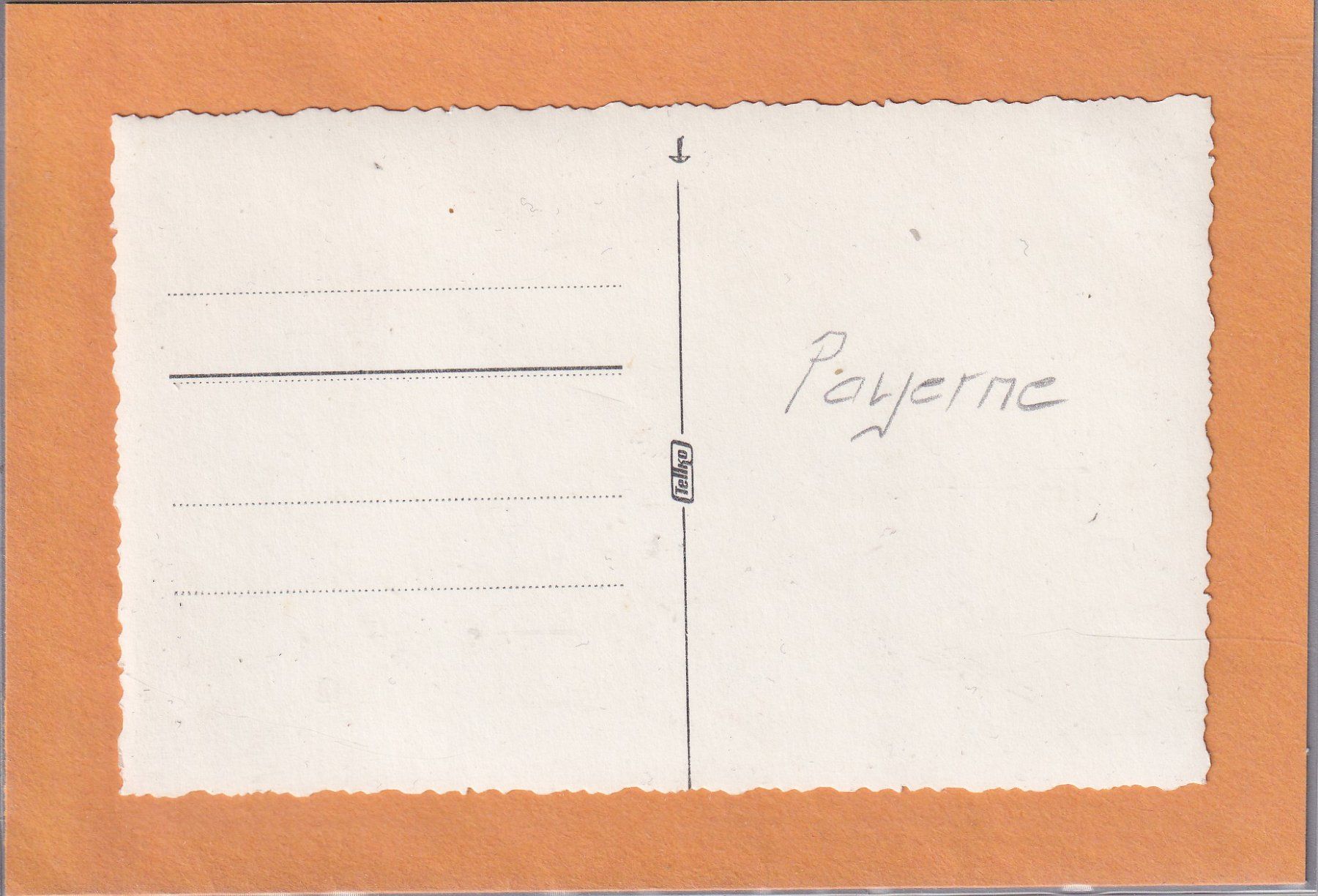Ansichtskarten: Payerne - Aéroport - 1945 – Gebraucht aus Orvin von Pyaeschli 1