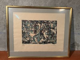 Estampe signée , datée 1966, numérotée 124/150