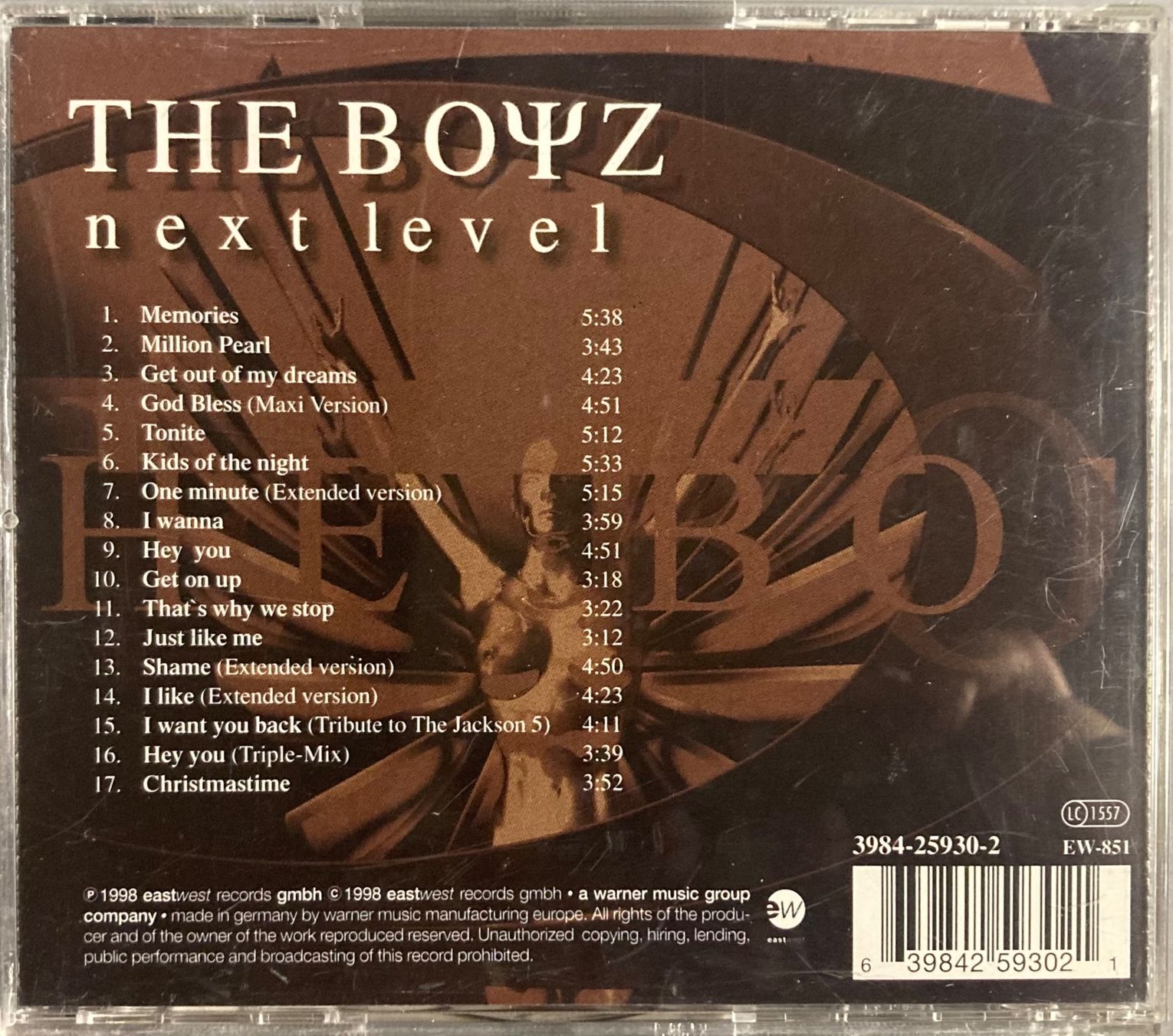CDs: THE BOYZ - NEXT LEVEL – Gebraucht aus Poliez-Pittet von Newtown-Records 1