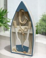 Deko Ruderboot Holz 40 cm / Maritim (55853)