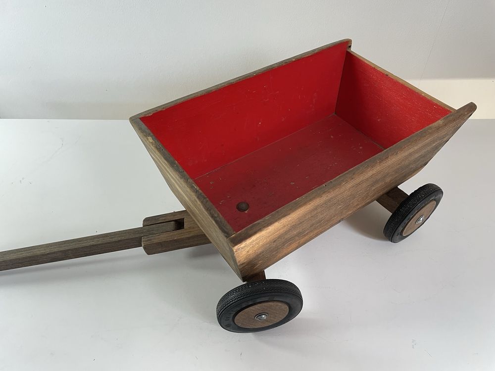 Jouets: Vintage Leiterwaagen / Kinder - Holzspielzeug Original 60er – D'occasion à Rickenbach ZH par simms 4