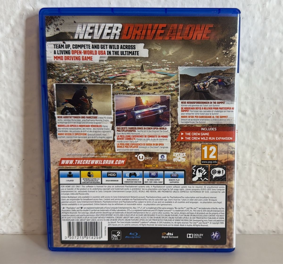 Sony Giochi: The Crew Wild Run Edition - PS4/PS5 Game – Usato da Ehrendingen venduto da bubulence 1