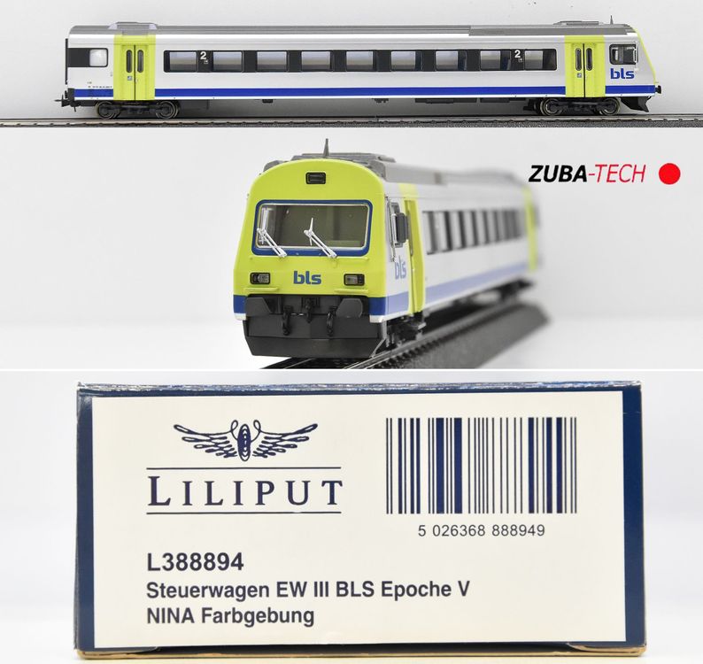Liliput L388896 Steuerwagen EW III NINA B H0 GS mit OVP | Kaufen auf ...