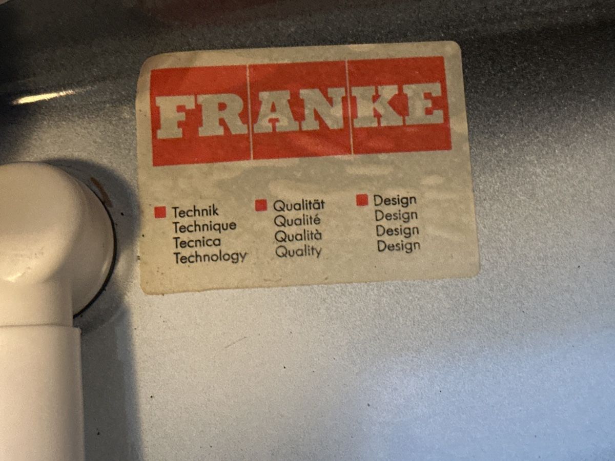 Franke Eviers & lavabos: Emailiertes, gebrauchtes Waschbecken von Franke – D'occasion à Zürich par Chaeffeler 4