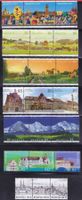 2010 - 1995     7 x 3er Streifen Zusammenh. ** Postfrisch **