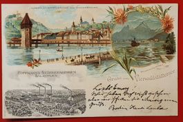Gruss vom Vierwaldstättersee 1898