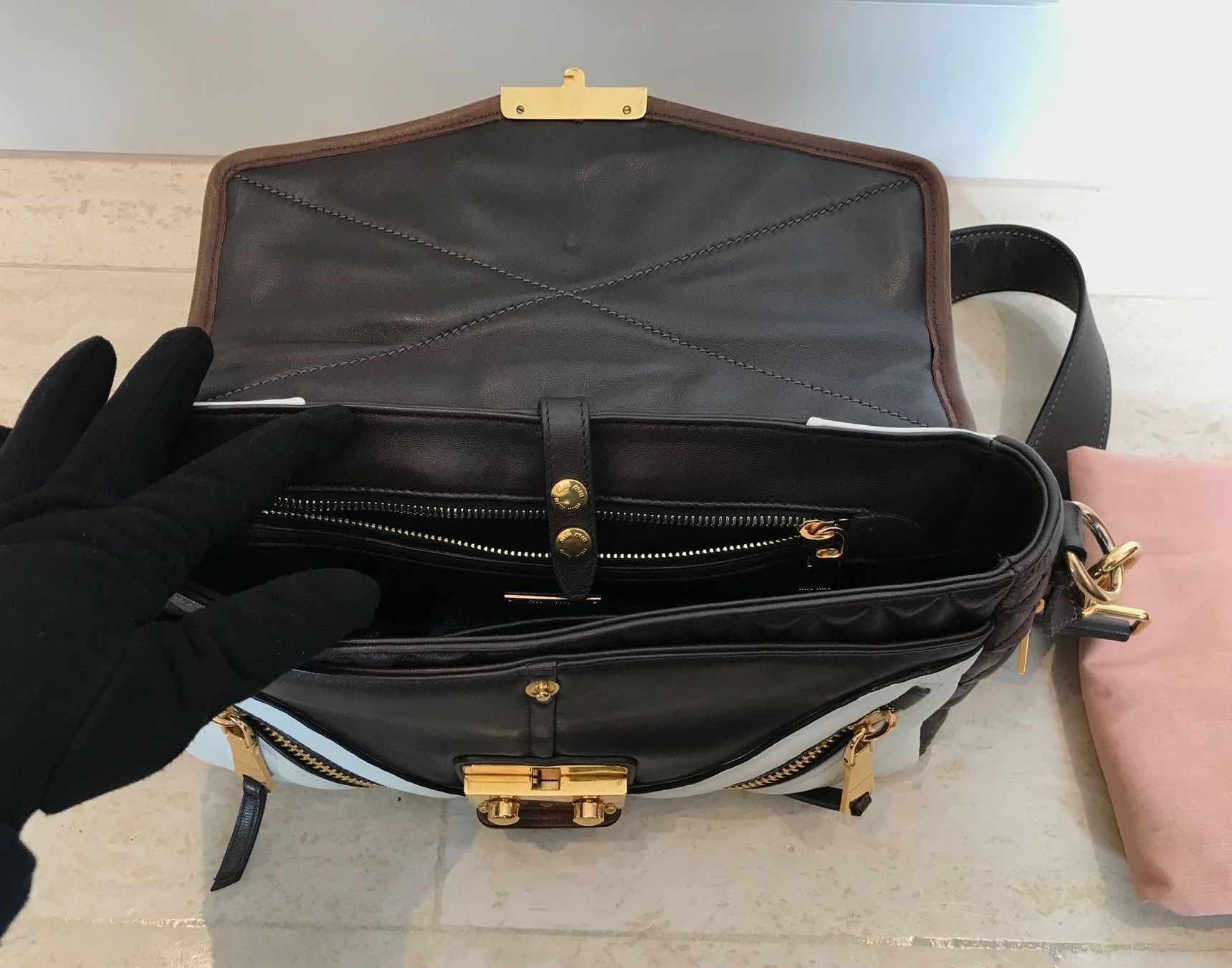 Miu Miu Borse da donna: Miu Miu Tasche Biker bag – Usato da Au SG venduto da alphajoker 6