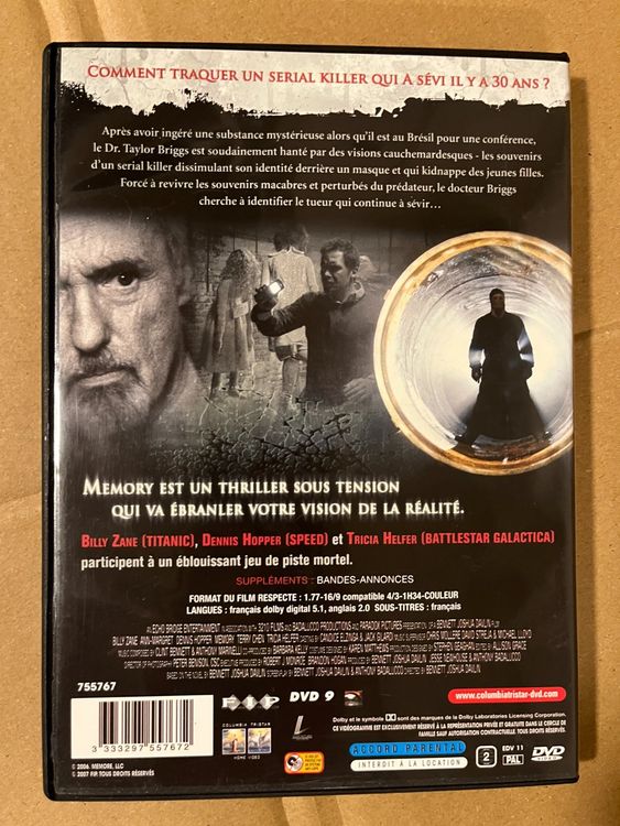 Memory (2006, DVD, Horreur) | Kaufen auf Ricardo