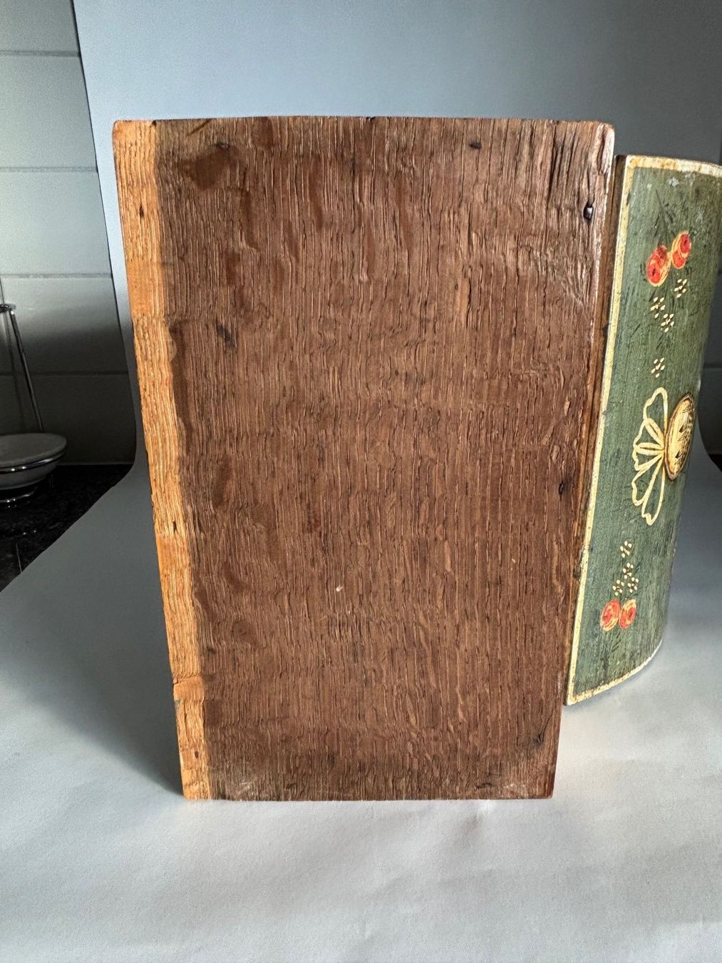 Cassapanche: Antikes Truheli, Schatulle bemalt – Usato da rotkreuz venduto da baudisch 9