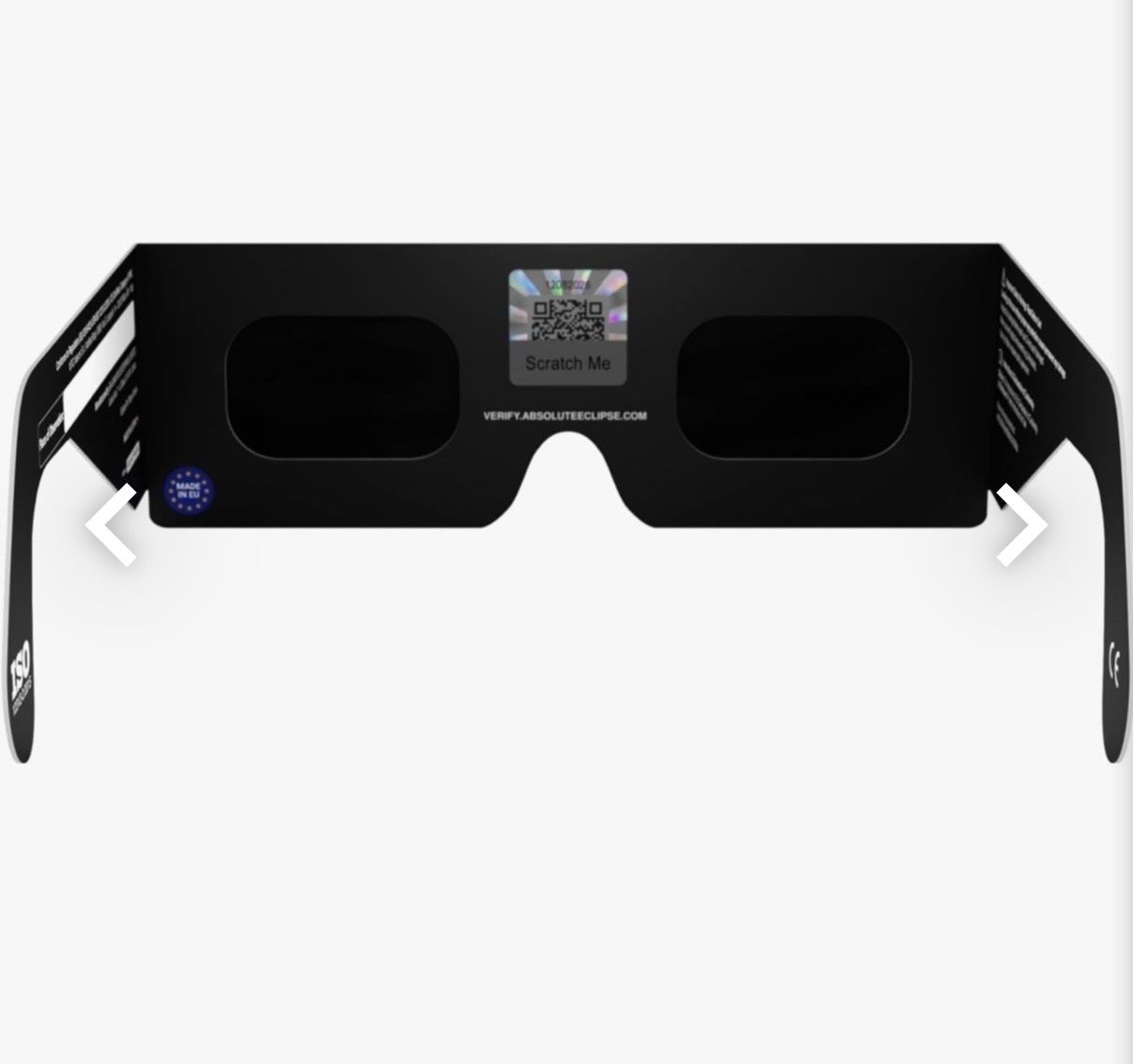 Occhiali & Lenti: Sonnenfinsternis-Brille – Nuovo (secondo la descrizione) da Zürich venduto da zme_hh6h 1