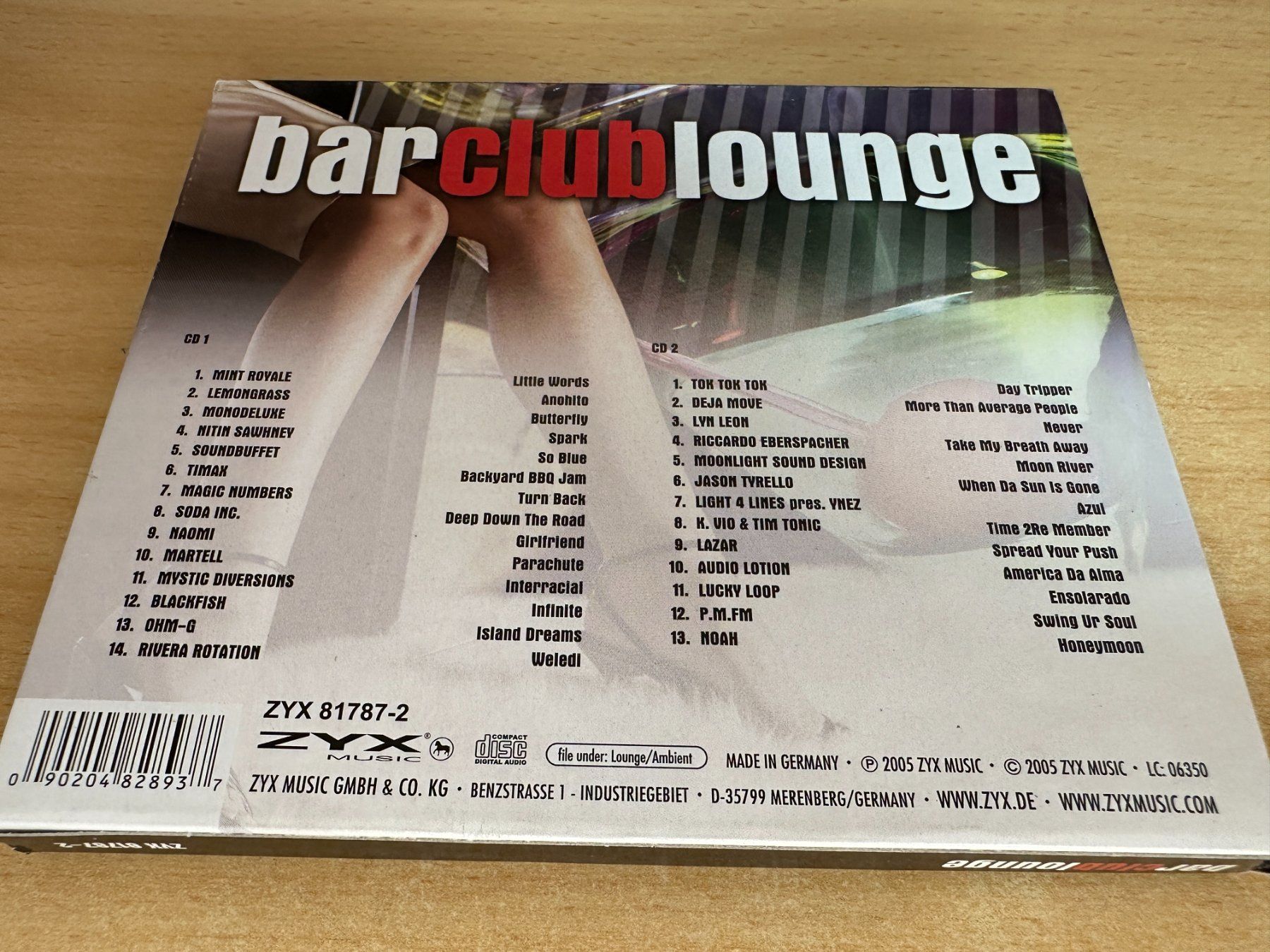 CD: Various – Bar Club Lounge - 2 CD – Usato da Rikon im Tösstal venduto da Alpenmutz 1