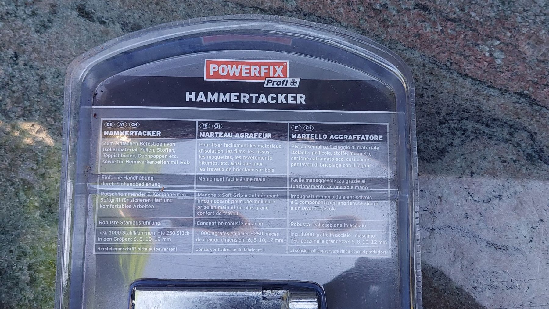 Alle Werkzeuge: Powerfix Hammertacker – Neu und originalverpackt aus Muri b. Bern von Spassholz 2