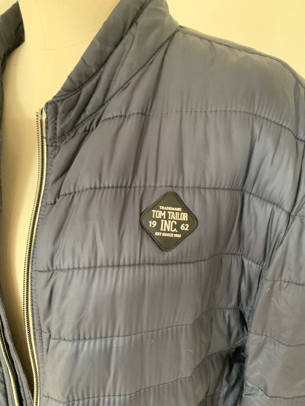 Tom Tailor Jacken: Tom Tailor gesteppte Jacke Herren blau XL – Gebraucht aus Kirchdorf AG von coco123 2