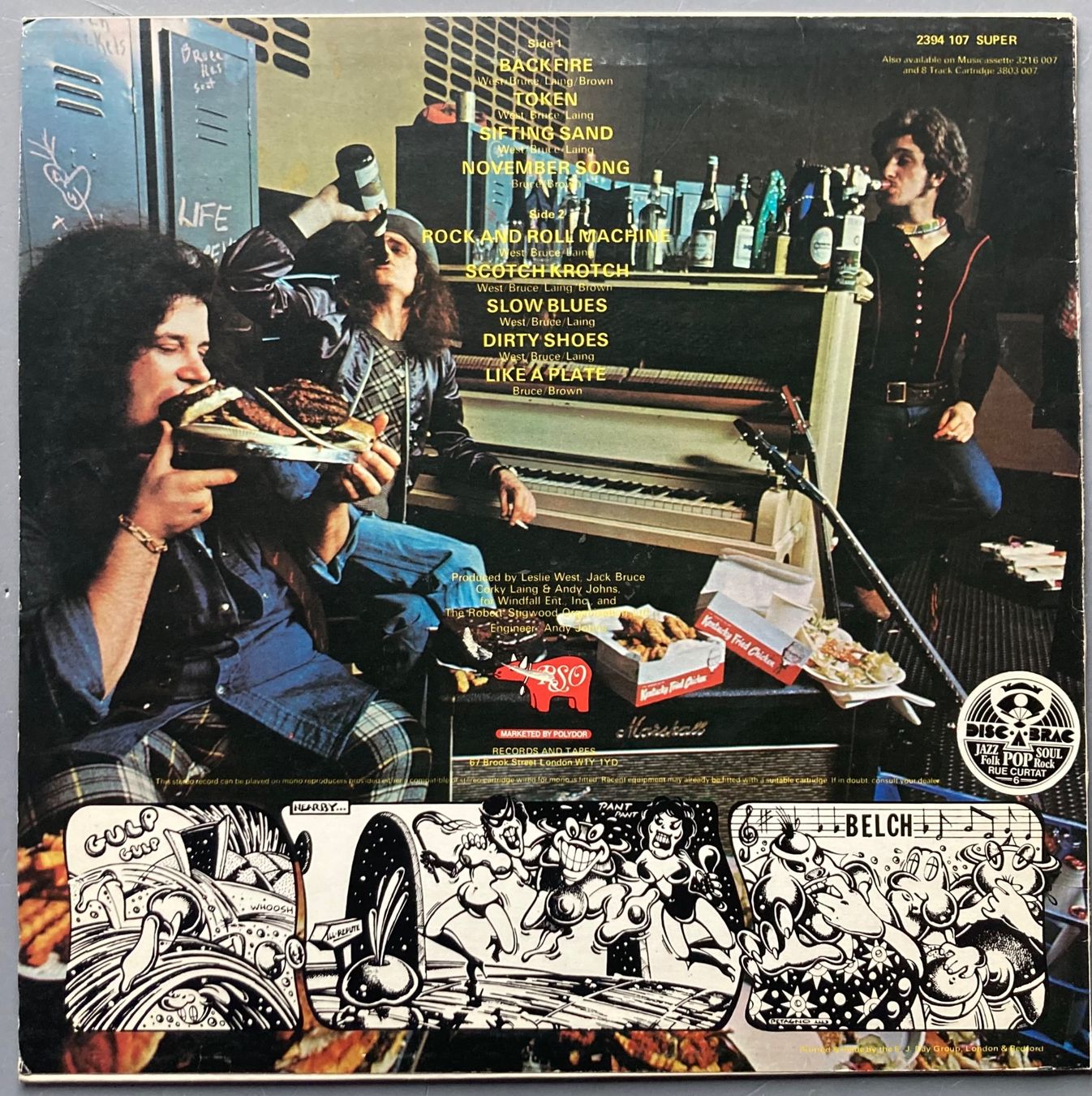 Schallplatten: WEST, BRUCE & LAING - WHATEVER TURNS YOU ON – Gebraucht aus Poliez-Pittet von Newtown-Records 1