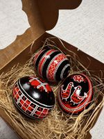 Ostereier Pysanka 3-er Set