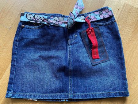 Lässiger Jeansjupe Switcher neu Gr. 140