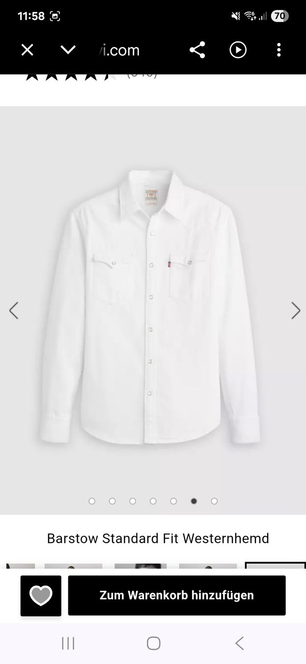 Levi's Jacken: Levis Barstow Western Gr M – Neu und originalverpackt aus Zürich von Drago670 5