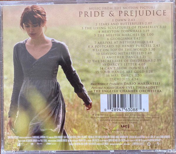 CD: Pride & Prejudice (CD, Soundtrack) – Usato da Vevey venduto da zecollector 1
