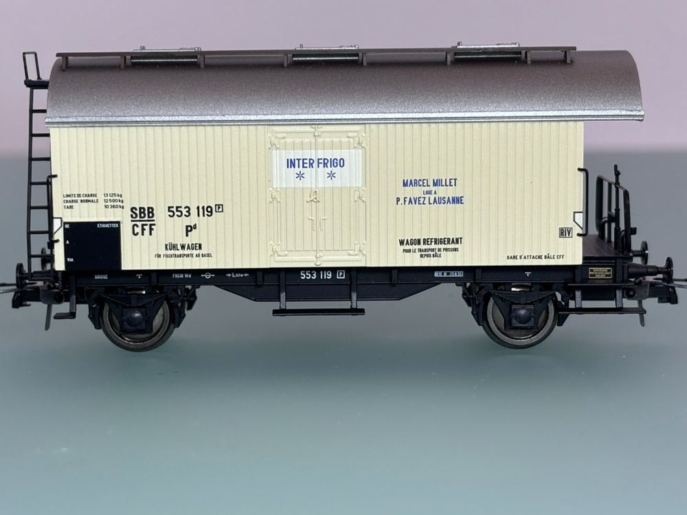 SBB CFF Pd INTERFRIGO Marcel Millet / Favez Lausanne (Neu (gemäss ...