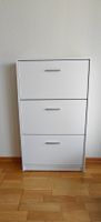 Schuhschrank weiss 3 Klappen guter Zustand