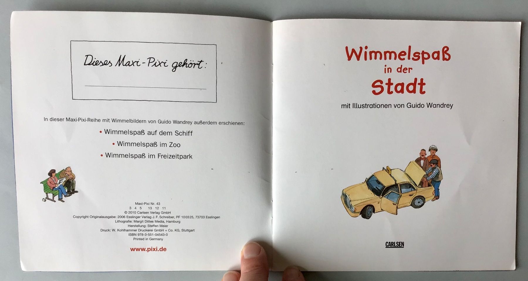 Libri: Bilderbuch: Wimmelspass in der Stadt – Nuovo (secondo la descrizione) da Bubendorf venduto da Alpenheidi 2