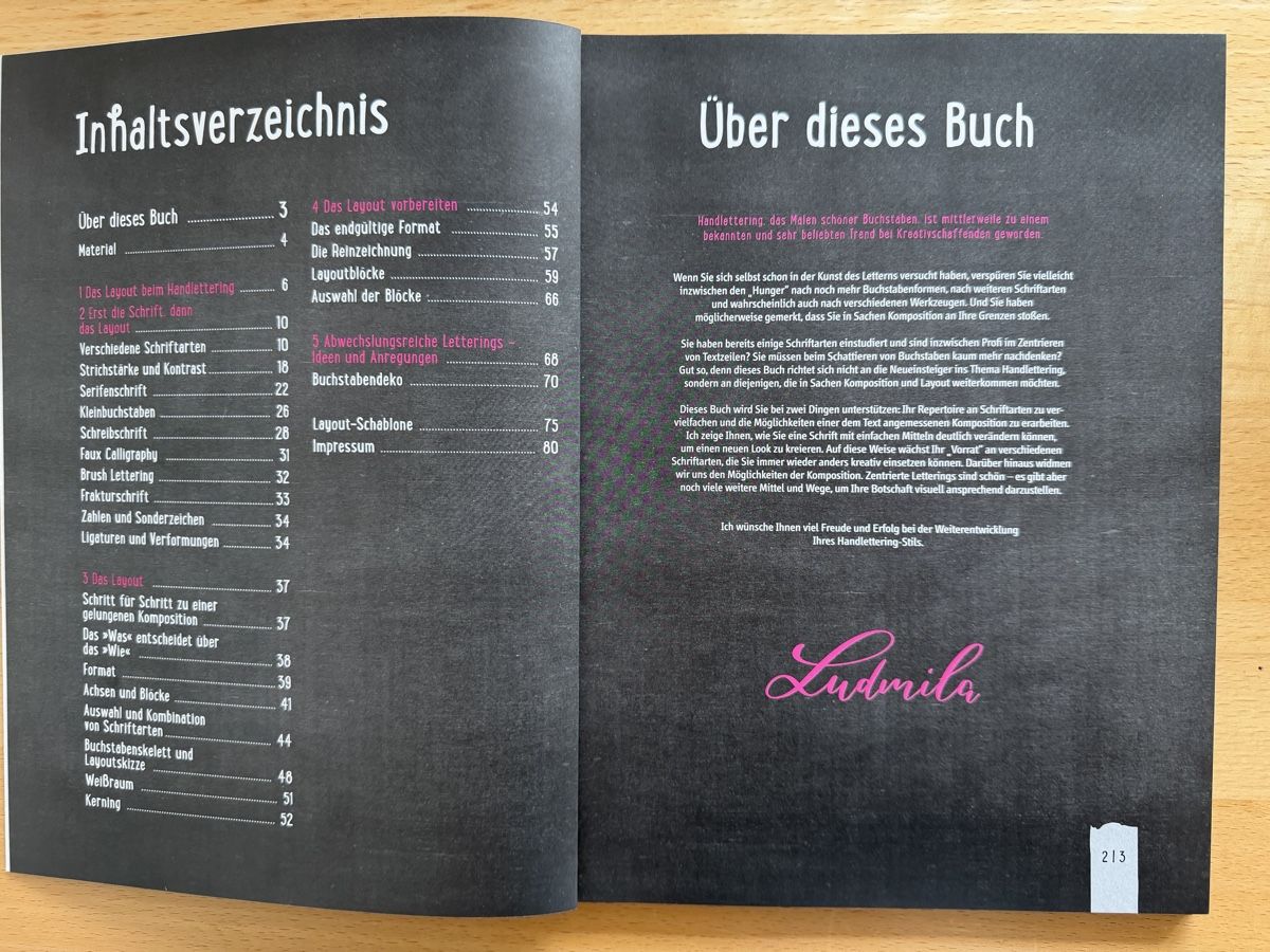 Livres: Hand - Lettering Schrift & Layout – D'occasion à Schwarzenburg par Michellu 2