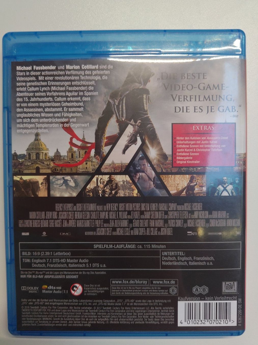 Tutti i DVDs: Assassin's Creed – Usato da Liestal venduto da Kratzilla 2