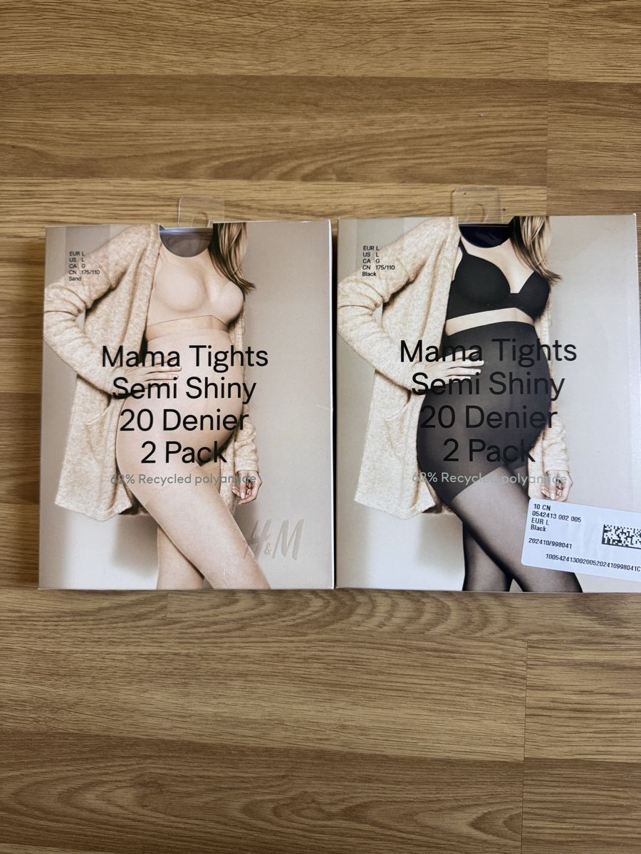 H&M Calze & Collant: Mama tights 2 x – Nuovo e nell'imballaggio originale da Olten venduto da ake_7xzp