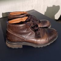 Bottines Tommy Hilfiger en cuir brun, Taille 41