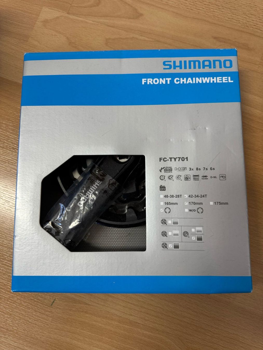 Shimano Pezzi di ricambio: Shimanoi Kettenradgarnitur – Usato da Güttingen venduto da JeffreyGucc