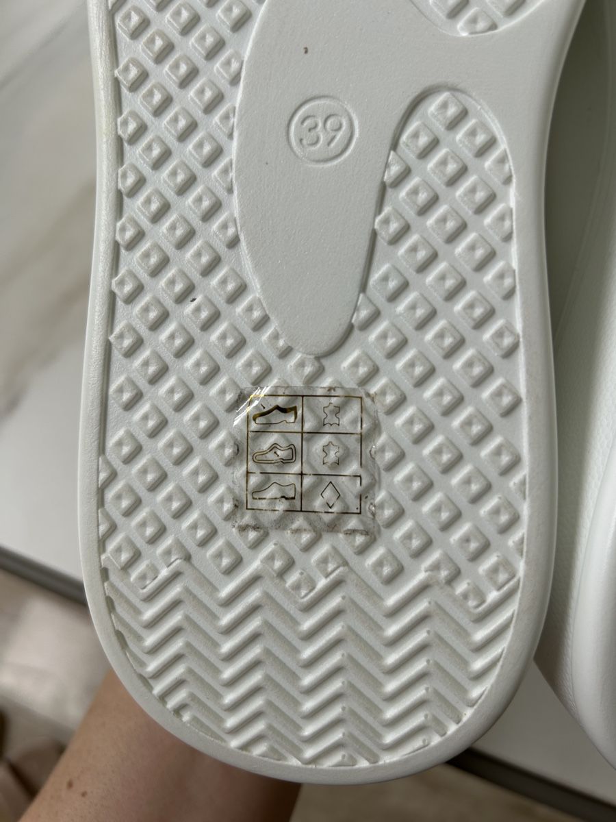 Damenschuhe: White leather sneakers – Neu (gemäss Beschreibung) aus Pfeffingen von Eva_GoVintage 4