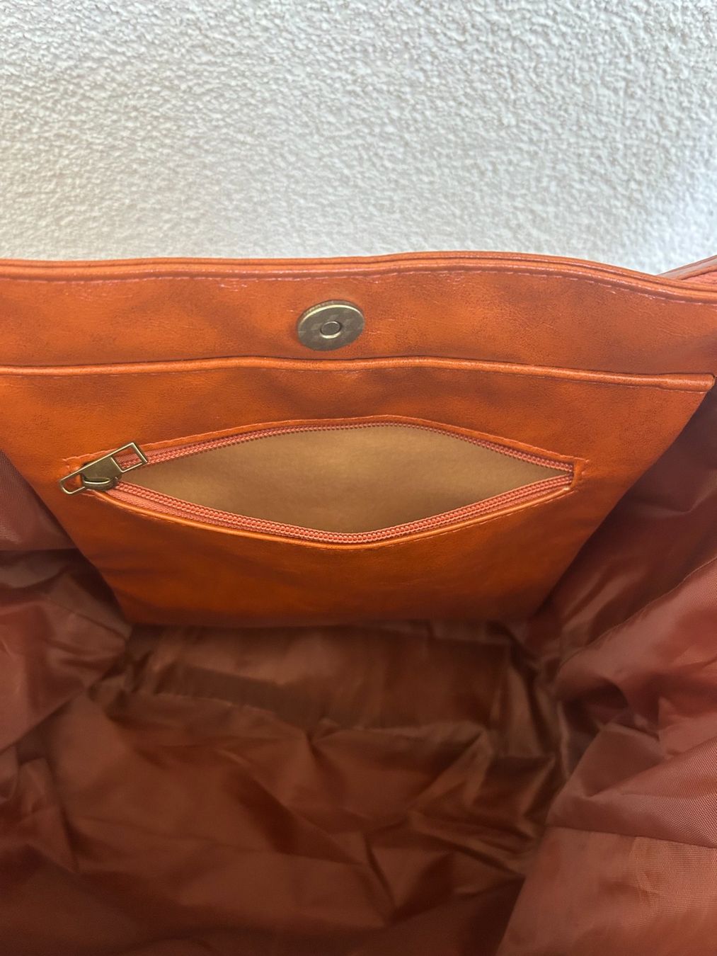 Borse da donna: Damen- Kunstlederhandtasche cognac no lable – Nuovo (secondo la descrizione) da Grub AR venduto da DukeStatham 7