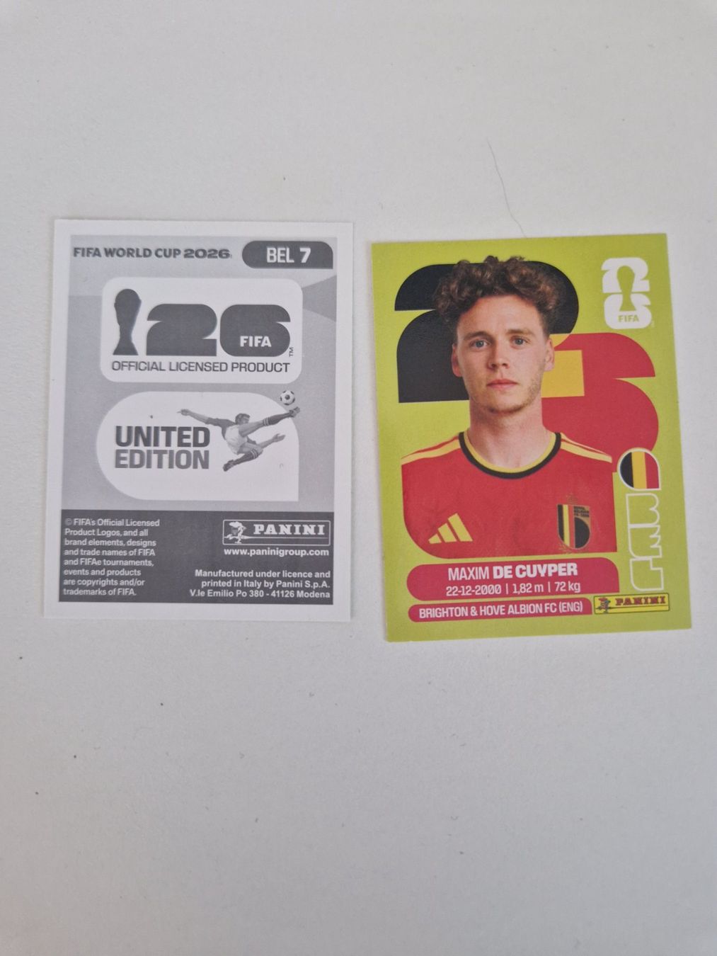 Panini Carte collezionabili: Panini Sticker BEL7 – Nuovo (secondo la descrizione) da Stüsslingen venduto da white_angel86