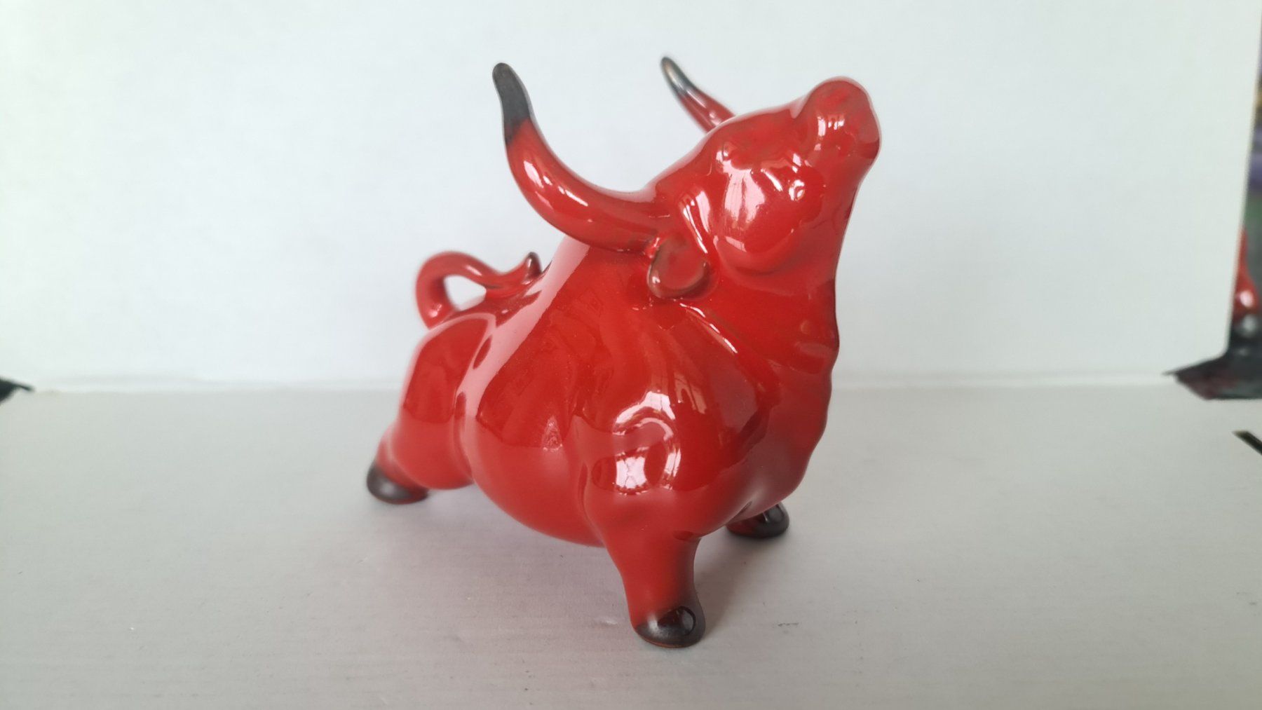 Sculture & Statue: Keramik Stier Dekoration – Nuovo e nell'imballaggio originale da Uerkheim venduto da Kaufoption 2