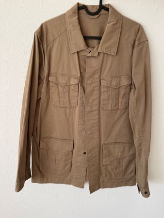 PELIKAMO Zurich tan cotton safari jacket