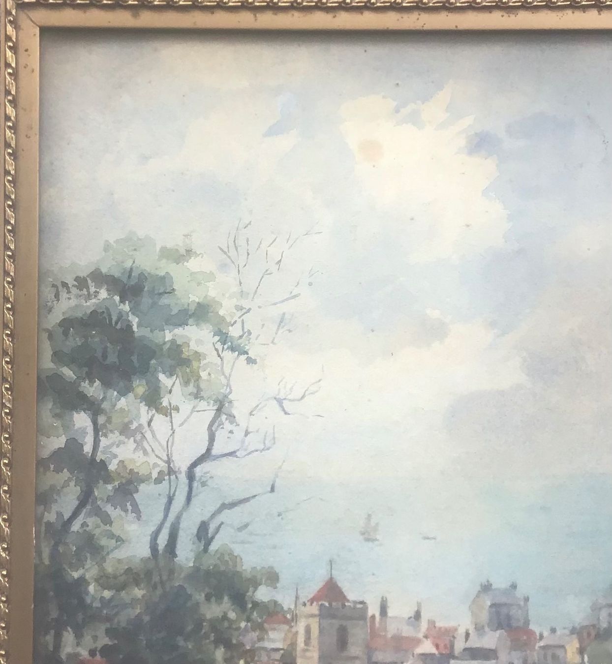 Gemälde: AQUARELL MIT RAHMEN GRÖSSE 36X26CM – Gebraucht aus Gersau von grafik-kunst 4