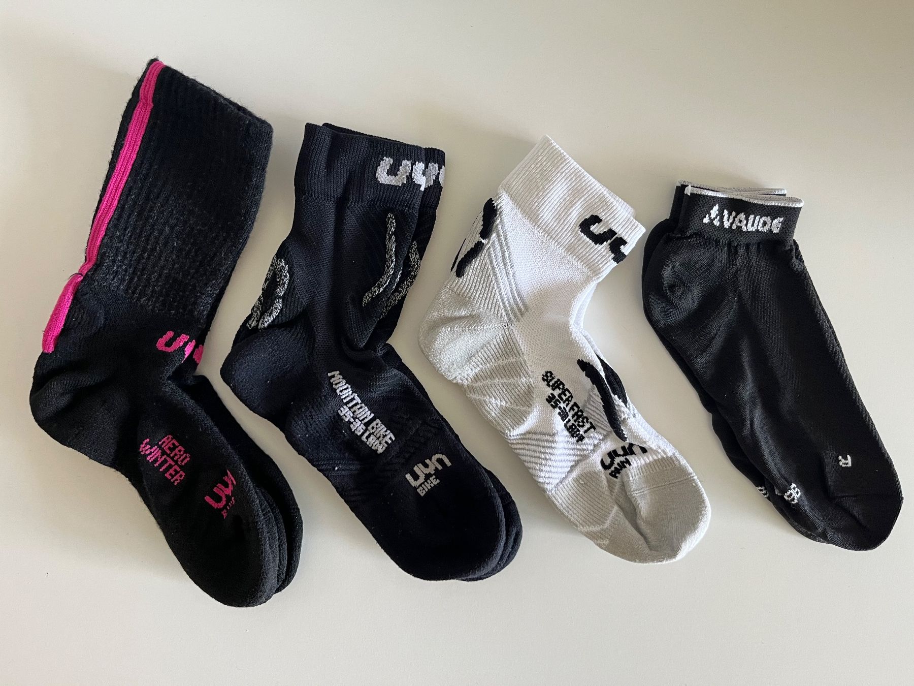 Calze: Velosocken Set 4 Paare Gr. 36 – Usato da Frauenfeld venduto da heyLani