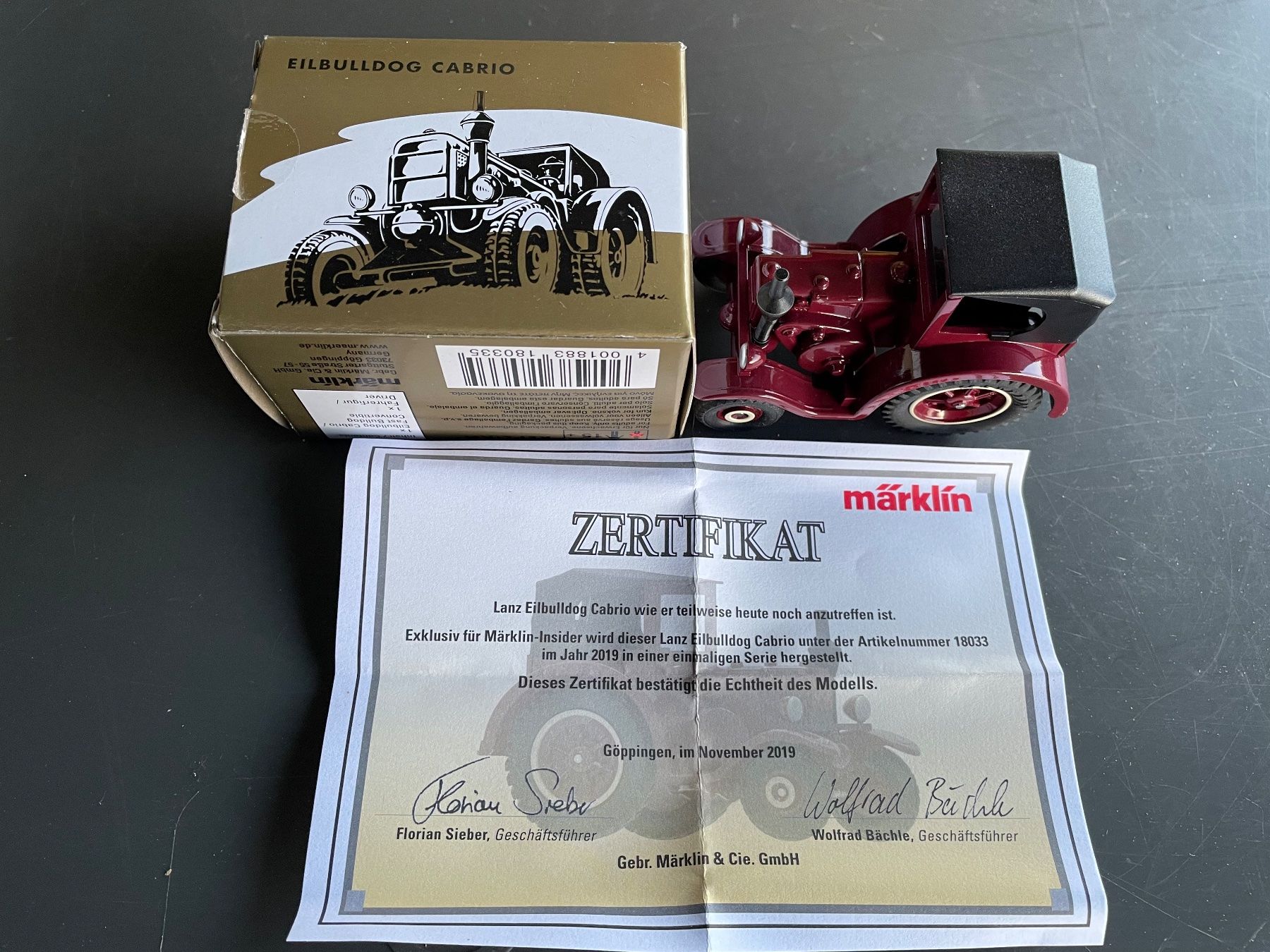 Märklin Modellini di ferrovie: Marklin 18033 Fast Bulldog – Nuovo e nell'imballaggio originale da Hauterive NE venduto da eriamch