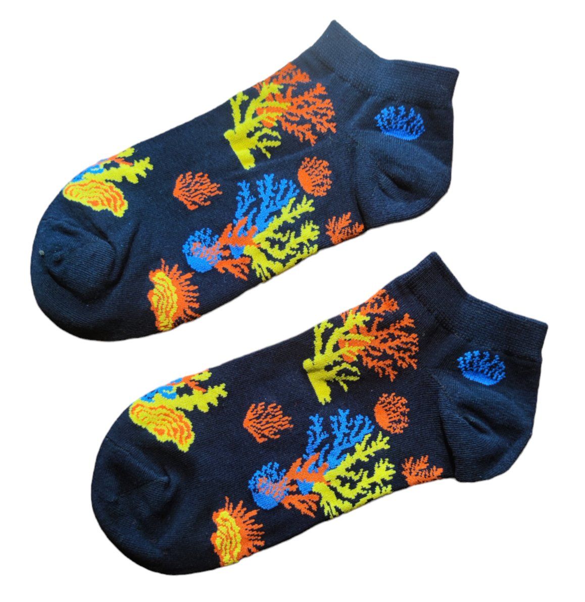 Socken: Sneaker-Socken Koralle / Wasserpflanzen – Neu und originalverpackt aus Zürich von amysmith 1